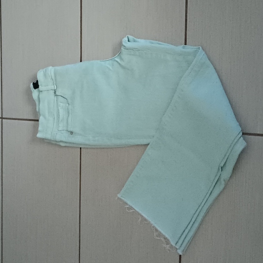 Express Cropped Flare Leg Jeans